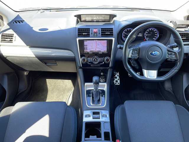 スバル レヴォーグ 1．6GT－S アイサイト 徳島県 2015(平27)年 7.8万km クリスタルホワイトP 社外7型ナビ　AVIC-RZ09/（DISC/SD/フルセグ/BT/HDMI/ラジオ/iPod/USB）/バックカメラ/追従式クルーズコントロール/ETC/ドライブレコーダー/純正18インチアルミホイール/ブラインドスポットモニター/オートライト/オートマチックハイビーム/LEDヘッドライト/フォグライト/D/N席パワーシート/社外フロアマット/アイドリングストップ/スマートキー