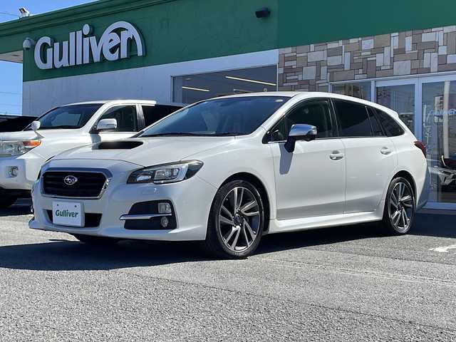 スバル レヴォーグ 1．6GT－S アイサイト 徳島県 2015(平27)年 7.8万km クリスタルホワイトP 社外7型ナビ　AVIC-RZ09/（DISC/SD/フルセグ/BT/HDMI/ラジオ/iPod/USB）/バックカメラ/追従式クルーズコントロール/ETC/ドライブレコーダー/純正18インチアルミホイール/ブラインドスポットモニター/オートライト/オートマチックハイビーム/LEDヘッドライト/フォグライト/D/N席パワーシート/社外フロアマット/アイドリングストップ/スマートキー