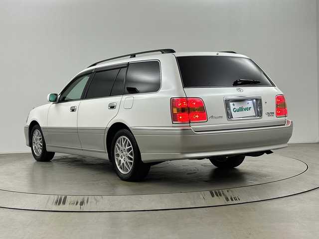 トヨタ クラウン エステート アスリート 埼玉県 2000(平12)年 3.1万km ホワイトパールクリスタルシャイン/シルバーM 純正HDDナビ/（ＡＭ／ＦＭ／ＤＶＤ／ＣＤ／アナログＴＶ）/純正アルミホイール/純正フロアマット/デジタルインナーミラー/バックカメラ/パワーシートＤＮ席/オートエアコン/オートライト/キセノンライト/Ｗエアバック/スペア2本