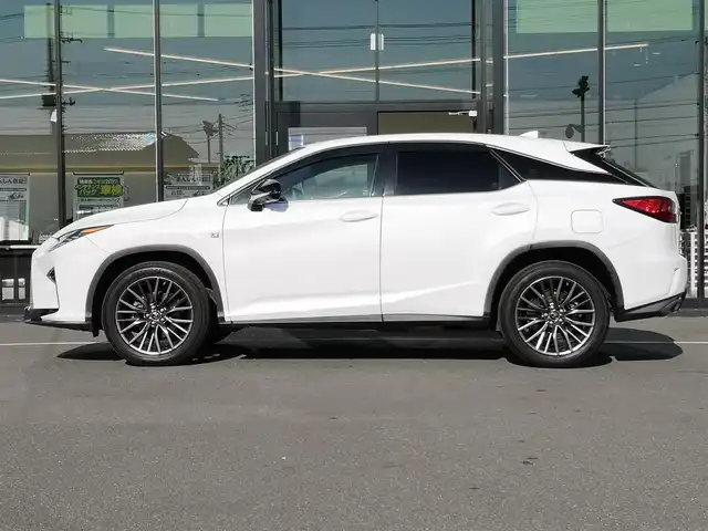 レクサス ＲＸ 200t Fスポーツ 茨城県 2017(平29)年 4.3万km ホワイトノーヴァガラスフレーク 純正ナビ/【AM・FM・DISC・SD・USB・BT・AUX・TV】/サンルーフ/パワーシート/シートメモリ/シートヒーター/エアシート/ステアリングヒーター/電動リアゲート/HUD/BSM/センターデフロック/レーダークルコン/ETC2.0/全方位カメラ/前方ドラレコ/前後コーナーセンサー/パドルシフト/100V電源