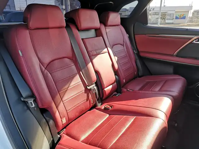 レクサス ＲＸ 200t Fスポーツ 茨城県 2017(平29)年 4.3万km ホワイトノーヴァガラスフレーク 純正ナビ/【AM・FM・DISC・SD・USB・BT・AUX・TV】/サンルーフ/パワーシート/シートメモリ/シートヒーター/エアシート/ステアリングヒーター/電動リアゲート/HUD/BSM/センターデフロック/レーダークルコン/ETC2.0/全方位カメラ/前方ドラレコ/前後コーナーセンサー/パドルシフト/100V電源