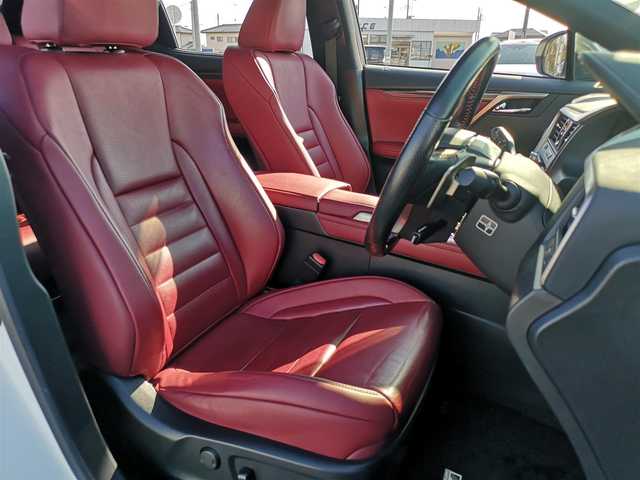 レクサス ＲＸ 200t Fスポーツ 茨城県 2017(平29)年 4.3万km ホワイトノーヴァガラスフレーク 純正ナビ/【AM・FM・DISC・SD・USB・BT・AUX・TV】/サンルーフ/パワーシート/シートメモリ/シートヒーター/エアシート/ステアリングヒーター/電動リアゲート/HUD/BSM/センターデフロック/レーダークルコン/ETC2.0/全方位カメラ/前方ドラレコ/前後コーナーセンサー/パドルシフト/100V電源