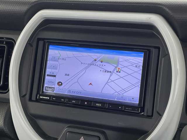 スズキ ハスラー HYBRID G 埼玉県 2021(令3)年 3万km フェニックスレッドパール/ガンメタリック2トーンルーフ 社外ナビ　ＥＴＣ　スズキセーフティサポート　衝突被害軽減装置　ドライブレコーダー　Ｂｌｕｅｔｏｏｔｈ　プッシュスタート　スマートキー　オートライト　誤発進抑制機能　フロアマット　ステアリングスイッチ