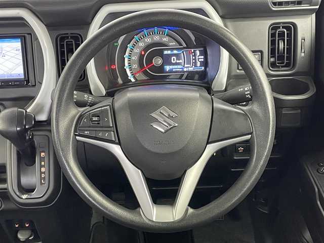スズキ ハスラー HYBRID G 埼玉県 2021(令3)年 3万km フェニックスレッドパール/ガンメタリック2トーンルーフ 社外ナビ　ＥＴＣ　スズキセーフティサポート　衝突被害軽減装置　ドライブレコーダー　Ｂｌｕｅｔｏｏｔｈ　プッシュスタート　スマートキー　オートライト　誤発進抑制機能　フロアマット　ステアリングスイッチ