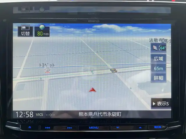 ダイハツ タント カスタム RS 熊本県 2023(令5)年 0.9万km クールバイオレットクリスタルシャイン 純正ナビ/・AM/FM/CD/DVD/SD/USB/iPod/HDMI/BT/・フルセグTV/バックカメラ/車線逸脱警報機能/前後コーナーセンサー/レーンキープアシスト/革巻きステアリング/・ステアリングスイッチ/オートライト/・LEDライト/・フォグランプ/ハーフレザーシート/・D/N席シートヒーター/電動格納ミラー/・ウィンカーミラー/前後ドライブレコーダー（ZDR035）/電動サイドブレーキ/・ホールドボタン/純正ドアバイザー/純正フロアマット/純正アルミホイール/スマートキー