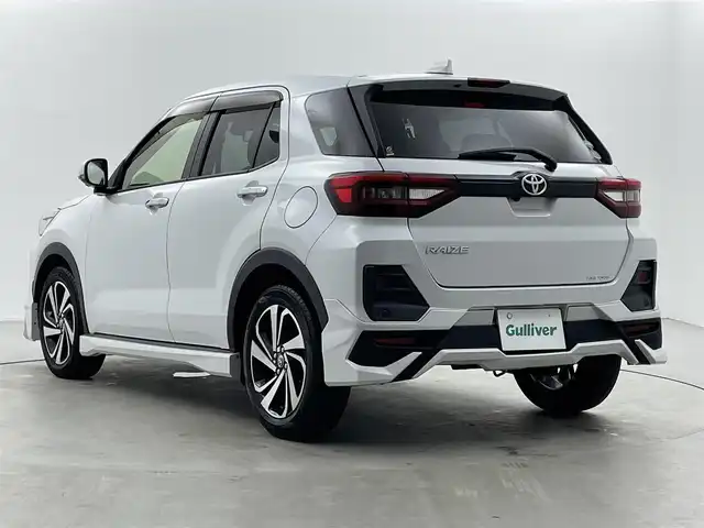 トヨタ ライズ Z 福井県 2021(令3)年 2.4万km シャイニングホワイトパール モデリスタエアロ/純正ディスプレイオーディオ/フルセグTV/Bluetooth/CarPlay/AM/FM/全方位モニター/スマートアシスト/・衝突軽減ブレーキ/・先行車発進お知らせ/・車線逸脱警報/・オートハイビーム/・標識認識/・誤発進抑制機能/・ふらつき警報/純正ドライブレコーダー/シートヒーター/スペアキー/ステアリングスイッチ/革巻きステアリング/ステアリングチルド機構