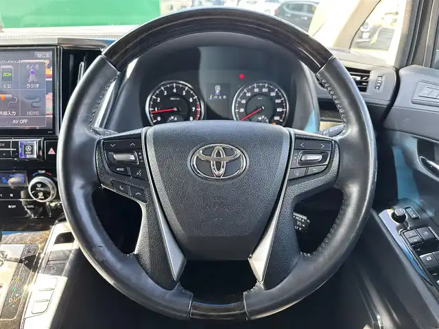 トヨタ ヴェルファイア Z Gエディション 宮城県 2016(平28)年 9.6万km スパークリングブラックパールクリスタルシャイン モデリスタエアロ【F・S・R】/アルパイン11型ナビ/【CD・DVD・SD・BT・フルセグTV】/バックカメラ/アルパイン12.8型フリップダウンモニター/両側パワースライドドア/ハーフレザーシート/パワーシート/パワーバックドア/社外前後ドライブレコーダー/ウッドコンビステアリング/大型コンソールBOX/AC100Vコンセント/ステアリングヒーター/クルーズコントロール/ステアリングスイッチ/リアサンシェード/コーナーセンサー/電動パーキングブレーキ/ブレーキホールド/LEDヘッドランプ/フォグランプ/オートライト/スマートキー＆プッシュスタート/電動格納ミラー/純正18インチAW/純正フロアマット/純正ドアバイザー/W/サイド/カーテンエアバッグ