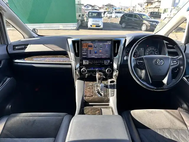 トヨタ ヴェルファイア Z Gエディション 宮城県 2016(平28)年 9.6万km スパークリングブラックパールクリスタルシャイン モデリスタエアロ【F・S・R】/アルパイン11型ナビ/【CD・DVD・SD・BT・フルセグTV】/バックカメラ/アルパイン12.8型フリップダウンモニター/両側パワースライドドア/ハーフレザーシート/パワーシート/パワーバックドア/社外前後ドライブレコーダー/ウッドコンビステアリング/大型コンソールBOX/AC100Vコンセント/ステアリングヒーター/クルーズコントロール/ステアリングスイッチ/リアサンシェード/コーナーセンサー/電動パーキングブレーキ/ブレーキホールド/LEDヘッドランプ/フォグランプ/オートライト/スマートキー＆プッシュスタート/電動格納ミラー/純正18インチAW/純正フロアマット/純正ドアバイザー/W/サイド/カーテンエアバッグ