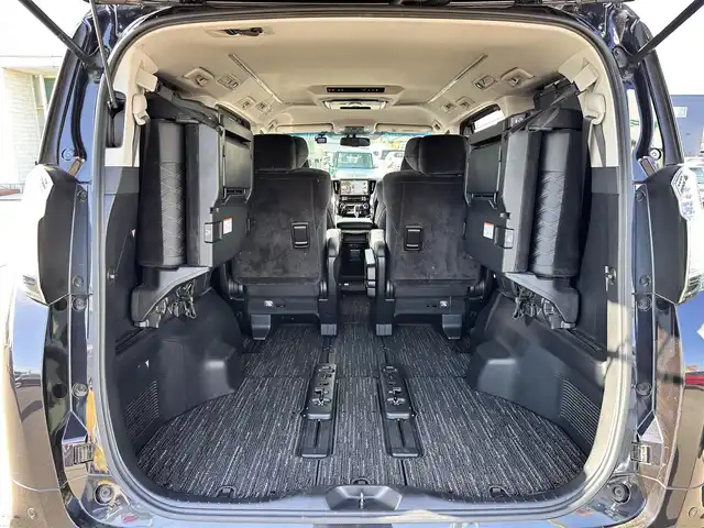 トヨタ ヴェルファイア Z Gエディション 宮城県 2016(平28)年 9.6万km スパークリングブラックパールクリスタルシャイン モデリスタエアロ【F・S・R】/アルパイン11型ナビ/【CD・DVD・SD・BT・フルセグTV】/バックカメラ/アルパイン12.8型フリップダウンモニター/両側パワースライドドア/ハーフレザーシート/パワーシート/パワーバックドア/社外前後ドライブレコーダー/ウッドコンビステアリング/大型コンソールBOX/AC100Vコンセント/ステアリングヒーター/クルーズコントロール/ステアリングスイッチ/リアサンシェード/コーナーセンサー/電動パーキングブレーキ/ブレーキホールド/LEDヘッドランプ/フォグランプ/オートライト/スマートキー＆プッシュスタート/電動格納ミラー/純正18インチAW/純正フロアマット/純正ドアバイザー/W/サイド/カーテンエアバッグ