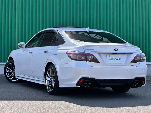 トヨタ クラウン ハイブリッド RS アドバンス 宮城県 2020(令2)年 2.5万km プレシャスホワイトパール セーフティパッケージプラス/・デジタルインナーミラー/・パーキングサポートブレーキ/リアカメラディテクション/・パノラミックビューモニター/ムーンルーフ/AC100V/1500Wコンセント/＝＝＝/セーフティセンス/・プリクラッシュセーフティ/・レーントレーシングアシスト/・レーダークルーズコントロール/・アダプティブハイビームシステム/・ロードサインアシスト/・先行車発進告知機能/・ドライバー異常時対応システム/ブラインドスポットモニター/リアクロストラフィックオートブレーキ/リアクロストラフィックアラート/ヘッドアップディスプレイ/純正12.3インチナビ/・CD/DVD/・Bluetooth/・フルセグTV/ビルトインETC2.0/ドライブレコーダー/レザーシート/シートヒーター/ベンチレーション/パワーシート/ステアリングヒーター/パドルシフト/電動パーキングブレーキ/ブレーキホールド/LEDヘッドライト/シーケンシャルターンランプ/フォグランプ/オートライト/純正18インチAW/純正フロアマット/純正ドアバイザー