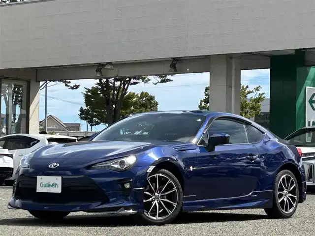 トヨタ ８６ GT 宮城県 2017(平29)年 5.4万km アズライトブルー モデリスタエアロ//純正ＡＷ//Ｄ席ＢＲＩＤＥシート//純正フロアマット//社外ＳＤナビ（ＤＶＤ、ワンセグ、ＢＴ、ＵＳＢ、ＣＤ、ＦＭ、ＡＭ）//ドラレコ//キーレス//ＥＴＣ//プッシュスタート//横滑り防止機能