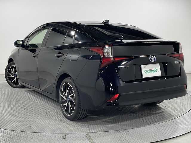 トヨタ プリウス Sツーリングセレクション 広島県 2021(令3)年 4.3万km アティチュードブラックマイカ モデリスタ17インチAW/純正9型ナビ/ブラック合皮シート/シートヒーター/バックカメラ/クリアランスソナー/セーフティセンス/・プリクラッシュセーフティ/・レーンディパーチャーアラート/・オートマチックハイビーム/・レーダークルーズコントロール/LEDヘッドランプ/AC100V/1500W給電/ETC/ドライブレコーダー