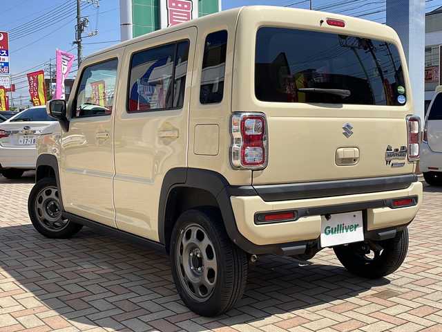 スズキ ハスラー HYBRID G 鳥取県 2020(令2)年 2.2万km シフォンアイボリーM スマートキー/フルタイム4WD/ダウンヒルアシスト/プリクラッシュ/レーンデパーチャー/クリアランスソナー/社外メモリナビ/Bluetooth/バックカメラ/カラーインフォメーション/前席シートヒーター/保証書・取説