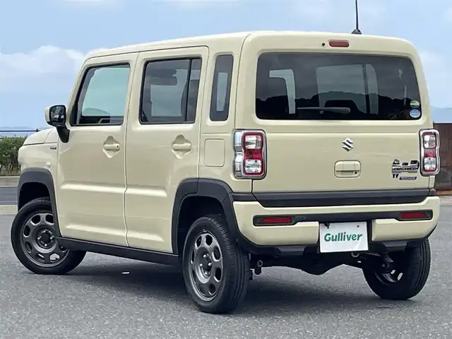 スズキ ハスラー HYBRID G 島根県 2020(令2)年 2.2万km シフォンアイボリーM 4WD/社外ナビ(MDV-D2078T)/(AM/FM/CD/DVD/SD/Bluetooth)/衝突軽減ブレーキ/レーンキープアシスト/コーナーセンサー/ETC/アイドリングストップ/スノーモード/グリップコントロール/ヒルディーセントコントロール/D/N席シートーヒーター/プッシュスタート/スマートキー/フロアマット/取扱説明書/保証書