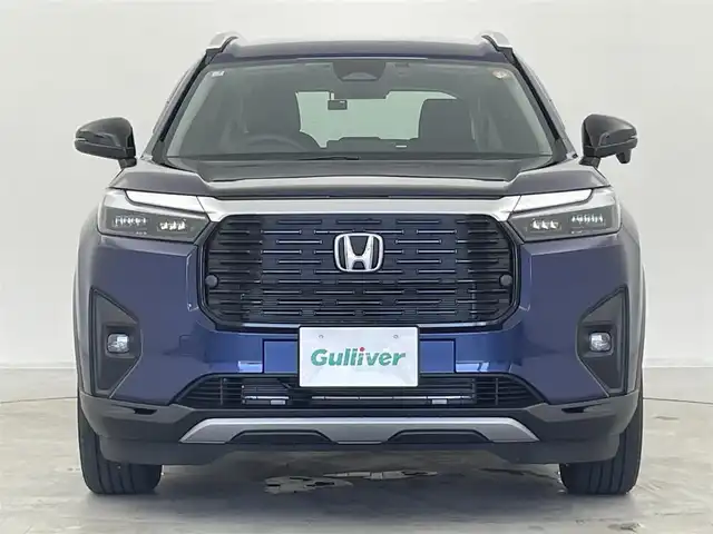 ホンダ ＷＲ－Ｖ Z+ ブラックスタイル 群馬県 2025(令7)年 0.1万km オブシダンブルーパール 特別仕様車　【Z＋BLACK STYLE】/・Z＋専用エクステリア/・BLACK STYLE専用装備/Honda CONNECT for Gathers＋ナビ装着用スペシャルパッケージ/＝＝＝＝/Honda SENSING/・衝突軽減ブレーキ（CMBS）、誤発進抑制機能/後方誤発進抑制機能/近距離衝突軽減ブレーキ/歩行者事故低減ステアリング、路外逸脱抑制機能、アダプティブクルーズコントロール（ACC）、車線維持支援システム（LKAS）、先行車発進お知らせ機能、標識認識機能、オートハイビーム、パーキングセンサーシステム/LEDフォグライト/本革巻ステアリングホイール＋セレクトレバー/リアセンターアームレスト/パーセルカバー/コンビシート/17インチアルミホイール/シャープシルバー塗装ルーフレールガーニッシュ/純正Gathersナビ/バックカメラ/前後ドラレコ/ETC/スマートキー /プッシュスタート/LEDヘッドライト