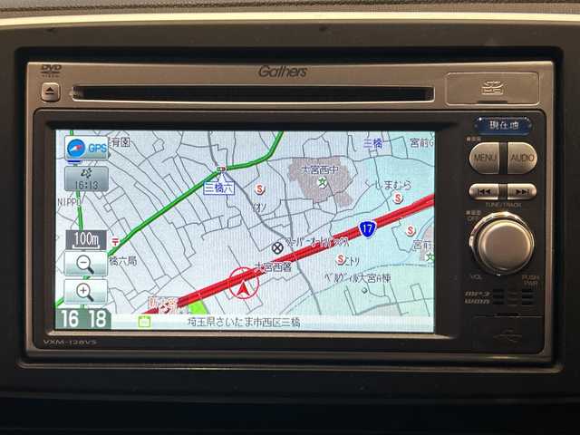 ホンダ Ｎ ＯＮＥ G Lパッケージ 埼玉県 2013(平25)年 6.4万km イノセントブルーメタリック 純正ナビ/　　CD/DVD/ワンセグTV/バックカメラ/HIDオートライト/ステアリングスイッチ/ECON/横滑り防止/プッシュスタート/禁煙車