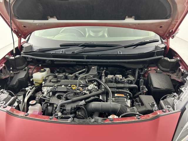 トヨタ ヤリスクロス ハイブリッド G 愛知県 2022(令4)年 6.1万km センシュアルレッドマイカ 禁煙車/ワンオーナー/純正8インチディスプレイオーディオ/（AM/FM/Bluetooth/フルセグTV/USB)/バックカメラ/トヨタセーフティセンス/・プリクラッシュセーフティ/・レーントレーシングアシスト/・パーキングサポートブレーキ/・パーキングセンサー/・レーダークルーズコントロール/・オートマチックハイビーム/・ロードサインアシスト/ETC/パワーバックドア/純正16インチアルミホイール/スマートキー/スペアキー1本/プッシュスタート/LEDヘッドライト/フロントフォグランプ/純正フロアマット/電子パーキングブレーキ/オートホールド/横滑り防止装置/電動格納ミラー