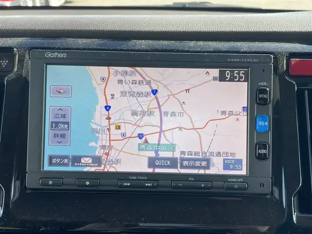 ホンダ Ｎ ＷＧＮ G SSコンフォートパッケージ 青森県 2017(平29)年 4.4万km プレミアムアイボリーP Gathers製ナビ（VXM-172CSi）/　CD、SD、USB、BT/ワンセグTV/前席シートヒーター/前方ドライブレコーダー/純正エンジンスターター/ビルトインETC/HIDヘッドライト/衝突軽減システム/４WD/保証書/取扱い説明書