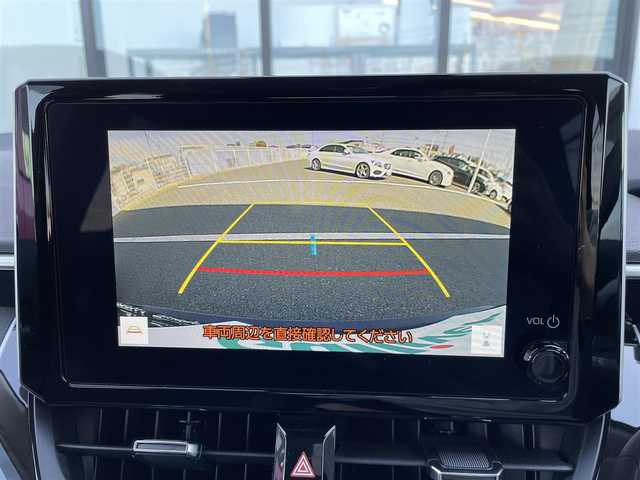 トヨタ カローラツーリング ハイブリッド G 岩手県 2023(令5)年 1.7万km アティチュードブラックマイカ 4WD/純正ディスプレイオーディオ/　BT/フルセグTV/バックカメラ/PCS/LDA/ACC/PDA/PKSB/RSA/クリアランスソナー /横滑り防止装置/ETC2.0/フォグランプ/オートハイビーム/オートライト/LEDヘッドライト/ライトレベライザー /オートホールドスイッチ/プッシュスタート/ミラーヒーター /スマートキー/フロアマット/ドアバイザー/スペアキー/取扱説明書/保証書