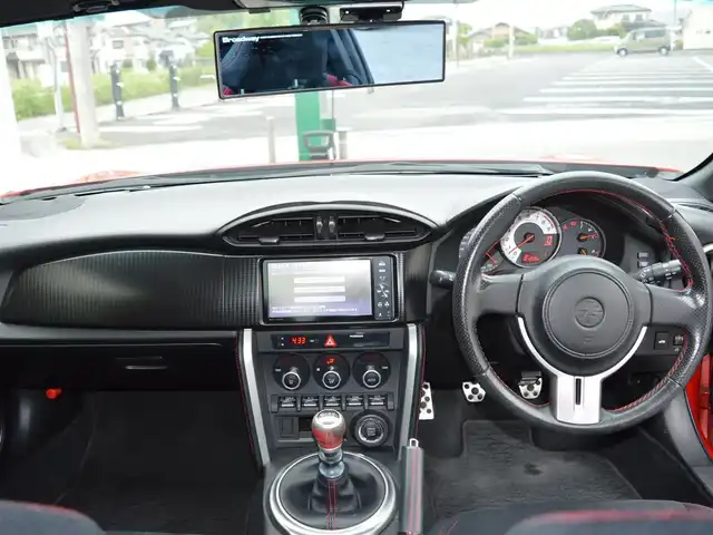 トヨタ ８６ GT 栃木県 2012(平24)年 10.2万km ライトニングレッド 純正SDナビ/[BT/フルセグ/AM/FM/CD/DVD]/バックカメラ/ETC/HIDヘッドライト/フォグランプ/オートライト/プッシュスタート/革巻きステア/純正マット