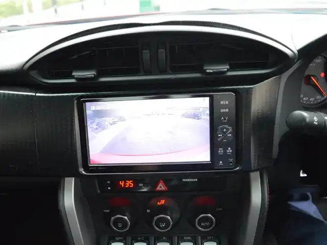 トヨタ ８６ GT 栃木県 2012(平24)年 10.2万km ライトニングレッド 純正SDナビ/[BT/フルセグ/AM/FM/CD/DVD]/バックカメラ/ETC/HIDヘッドライト/フォグランプ/オートライト/プッシュスタート/革巻きステア/純正マット