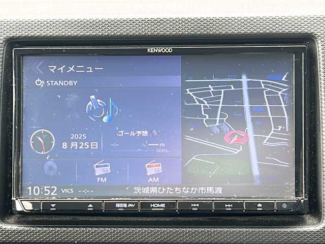 スズキ アルト ターボRS 茨城県 2017(平29)年 13.2万km ピュアホワイトP プリクラッシュ/アイドリングストップ/社外ナビCD/DVD/ワンセグ/シートヒーター/パドルシフト/純正アルミホイール/コーナーセンサー/スマートキー/ETC