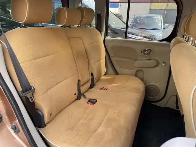 日産 キューブ 15X Vセレクション 福岡県 2012(平24)年 12万km シャイニーブロンズ 純正ナビ/（AM/FM/Bluetooth/ワンセグTV）/横滑り防止/アイドリングストップ/ECOモード/ビルドインETC/ドライブレコーダー前後（SD有り）/オートライト/電格ミラー/フォグランプ/純正フロアマット/プッシュスタート/取扱説明書