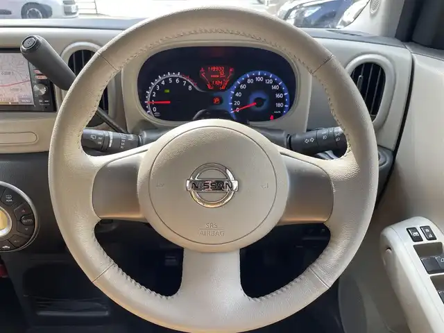 日産 キューブ 15X Vセレクション 福岡県 2012(平24)年 12万km シャイニーブロンズ 純正ナビ/（AM/FM/Bluetooth/ワンセグTV）/横滑り防止/アイドリングストップ/ECOモード/ビルドインETC/ドライブレコーダー前後（SD有り）/オートライト/電格ミラー/フォグランプ/純正フロアマット/プッシュスタート/取扱説明書