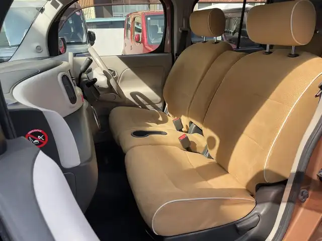 日産 キューブ 15X Vセレクション 福岡県 2012(平24)年 12万km シャイニーブロンズ 純正ナビ/（AM/FM/Bluetooth/ワンセグTV）/横滑り防止/アイドリングストップ/ECOモード/ビルドインETC/ドライブレコーダー前後（SD有り）/オートライト/電格ミラー/フォグランプ/純正フロアマット/プッシュスタート/取扱説明書