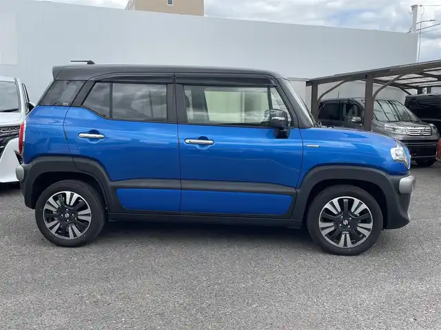 スズキ クロスビー HYBRID MZ 福島県 2023(令5)年 1.1万km スポーディーブルーメタリック/ミネラルグレー2トーン ワンオーナー/４ＷＤ/純正ナビ/・フルセグＴＶ/・ＣＤ/・ＤＶＤ/・ＦＭ・ＡＭ/バックカメラ/レーンアシスト/衝突軽減ブレーキ/ビルトインＥＴＣ/純正フロアマット/ドアバイザー/クルーズコントロール追従有/スタッドレス積込