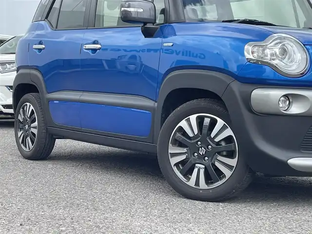 スズキ クロスビー HYBRID MZ 福島県 2023(令5)年 1.1万km スポーディーブルーメタリック/ミネラルグレー2トーン ワンオーナー/４ＷＤ/純正ナビ/・フルセグＴＶ/・ＣＤ/・ＤＶＤ/・ＦＭ・ＡＭ/バックカメラ/レーンアシスト/衝突軽減ブレーキ/ビルトインＥＴＣ/純正フロアマット/ドアバイザー/クルーズコントロール追従有/スタッドレス積込