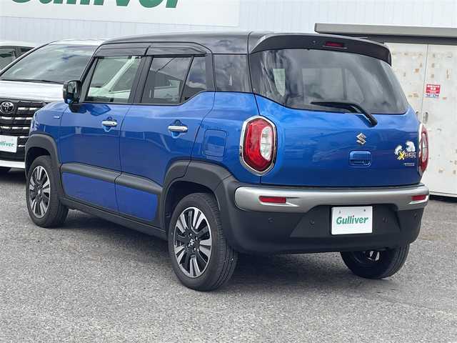 スズキ クロスビー HYBRID MZ 東京都 2023(令5)年 1.1万km スポーディーブルーメタリック/ミネラルグレー2トーン ワンオーナー/４ＷＤ/純正ナビ/・フルセグＴＶ/・ＣＤ/・ＤＶＤ/・ＦＭ・ＡＭ/バックカメラ/レーンアシスト/衝突軽減ブレーキ/ビルトインＥＴＣ/純正フロアマット/ドアバイザー/クルーズコントロール追従有/スタッドレス積込