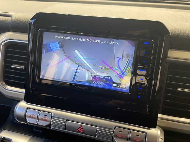 スズキ クロスビー HYBRID MZ 東京都 2023(令5)年 1.1万km スポーディーブルーメタリック/ミネラルグレー2トーン ワンオーナー/４ＷＤ/純正ナビ/・フルセグＴＶ/・ＣＤ/・ＤＶＤ/・ＦＭ・ＡＭ/バックカメラ/レーンアシスト/衝突軽減ブレーキ/ビルトインＥＴＣ/純正フロアマット/ドアバイザー/クルーズコントロール追従有/スタッドレス積込