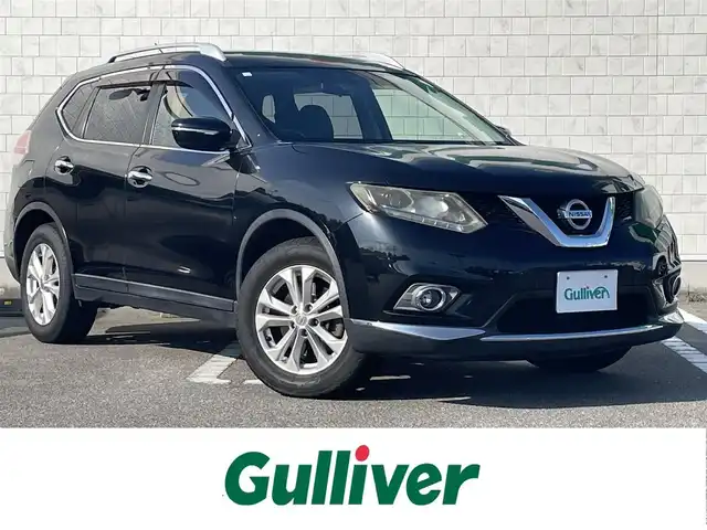 日産 エクストレイル 20X 宮崎県 2014(平26)年 7.5万km ダイヤモンドブラック 純正ナビ/(FM.AM.Bluetooth.SD.CD.DVD)/フルセグTV/バックカメラ/4WD/ETC/ドライブレコーダー(前方)/シートヒーター/後部座席モニター/スマートキー/オートライト/ダウンヒルアシストコントロール/パワーステアリング/パワーウィンドウ/アイドリングストップ/フロアマット純正/アルミホイール純正/LEDヘッドライト純正/エアバック（ダブル）/ルーフレール/横滑り防止機能/AAC