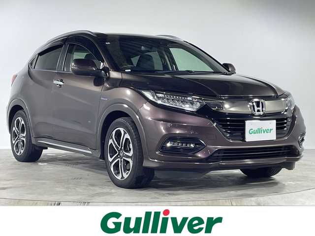 ホンダ ヴェゼル ハイブリッド Z ホンダセンシング 福岡県 2020(令2)年 6.1万km オーロラアメジストメタリック 冬タイヤ車載/純正ナビ/フルセグTV/Bluetooth/バックカメラ/ドライブレコーダー/衝突被害軽減ブレーキ/レーンキープアシスト/レーダークルーズコントロール/ハーフレザーシート/革巻きステアリング/ステアリングスイッチ/プッシュスタート/スマートキー/LEDヘッドライト/オートライト/ETC