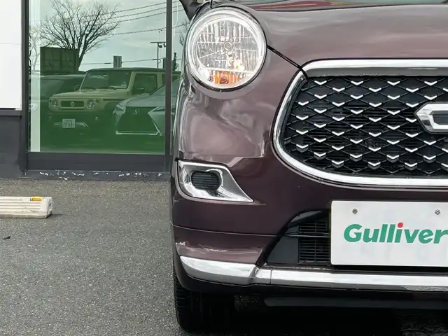 ダイハツ キャスト スタイル X リミテッド SAⅢ 和歌山県 2019(平31)年 2.8万km プラムブラウンクリスタルマイカ 社外7インチナビ/バックカメラ/横滑り防止装置/衝突被害軽減ブレーキ/ETC/ルームミラー型ドライブレコーダー/シートヒーター/ステアリングリモコン/電動格納ミラー/アイドリングストップ/プッシュスタート/レベライザー/純正ドアバイザー/オートライト/ハロゲンライト