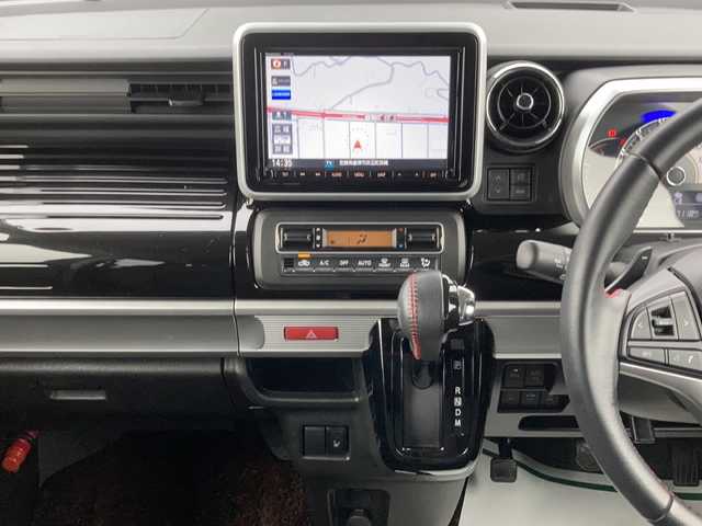 スズキ スペーシア カスタム HYBRID XS ターボ 佐賀県 2018(平30)年 5.8万km ブルーイッシュブラックパール3 Panasonicナビ/全方位カメラ/衝突被害軽減ブレーキ/車線逸脱警報機能/オートハイビーム機能/コーナーセンサー/ヘッドアップディスプレイ/両側パワースライドドア/クルーズコントロール/ステアリングスイッチ/ビルトインETC/スマートキー/スマートキー/LEDヘッドライト/フォグライト/純正アルミホイール