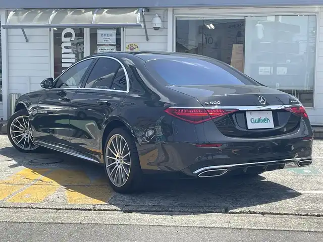 メルセデス・ベンツ Ｍ・ベンツ Ｓ５００ 4マチック 神奈川県 2023(令5)年 1.1万km グレー ワンオーナー/ベーシックパッケージ/　・パノラミックスライディングルーフ/　・シートベンチレーター/　・全席シートヒーター/　・アンビエントライト/AMGラインパッケージ/　・本革巻ウッドステアリング/　・20インチAMGアルミホイール/ナッパーレザーシート/ブルメスターサウンドシステム/ステアリングヒーター/ヘッドアップディスプレイ/3Dコックピットディスプレイ/レーダーセフティパッケージ/360°カメラ/LEDヘッドライト/前席ワイヤレスチャージ/保証書/取扱説明書