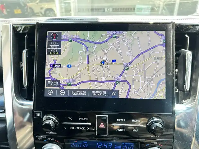 トヨタ アルファードハイブリット SR Cパッケージ 大阪府 2022(令4)年 1.6万km ブラック サンルーフ/黒革/パワーシート/エアシートヒーター/ステアリングヒーター/Dシートメモリ/純正ナビ/TV/360度カメラ/純正17インチAW/電動リアゲート/クリアランスソナー/ブラインドスポット