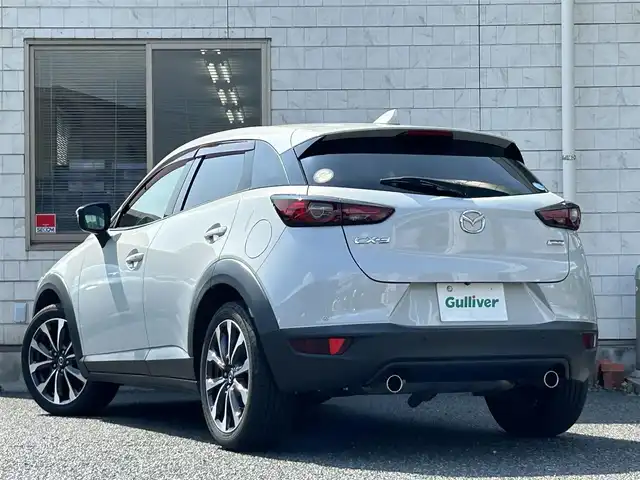 マツダ ＣＸ－３ 20S プロアクティブ 福岡県 2019(平31)年 5.7万km セラミックM ワンオーナー/純正メモリーナビ/　(AM/FM/CD/DVD/Bluetooth/iPod/フルセグTV)/フロント・バック・サイドカメラ/360度ビューモニター/i-アクティブセンス/・プリクラッシュセーフティ/・スマートシティブレーキサポート(前進/後退)/・マツダレーダークルーズコントロール/・ドライバーアテンションアラート/・車線逸脱警報/・交通標識認識/・車間認知支援/・アクティブドライビングディスプレイ/横滑り防止/パーキングセンサー/オートライト/アイドリングストップ/純正18インチアルミホイール/電格ウィンカーミラー/ドアバイザー/黒色ハーフレザーシート/パドルシフト/ステアリングスイッチ/ブレーキホールド/前方ドライブレコーダー/ビルトインETC/純正フロアマット/盗難防止装置/スペアキー×1/保証書/取扱説明書/ナビ取扱説明書