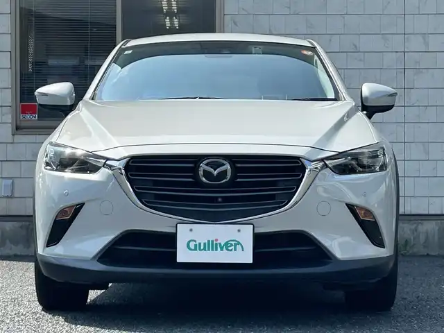 マツダ ＣＸ－３ 20S プロアクティブ 福岡県 2019(平31)年 5.7万km セラミックM ワンオーナー/純正メモリーナビ/　(AM/FM/CD/DVD/Bluetooth/iPod/フルセグTV)/フロント・バック・サイドカメラ/360度ビューモニター/i-アクティブセンス/・プリクラッシュセーフティ/・スマートシティブレーキサポート(前進/後退)/・マツダレーダークルーズコントロール/・ドライバーアテンションアラート/・車線逸脱警報/・交通標識認識/・車間認知支援/・アクティブドライビングディスプレイ/横滑り防止/パーキングセンサー/オートライト/アイドリングストップ/純正18インチアルミホイール/電格ウィンカーミラー/ドアバイザー/黒色ハーフレザーシート/パドルシフト/ステアリングスイッチ/ブレーキホールド/前方ドライブレコーダー/ビルトインETC/純正フロアマット/盗難防止装置/スペアキー×1/保証書/取扱説明書/ナビ取扱説明書