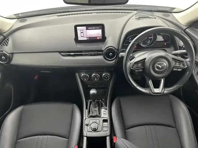 マツダ ＣＸ－３ 20S プロアクティブ 熊本県 2019(平31)年 5.7万km セラミックM ワンオーナー/純正メモリーナビ/　(AM/FM/CD/DVD/Bluetooth/iPod/フルセグTV)/フロント・バック・サイドカメラ/360度ビューモニター/i-アクティブセンス/・プリクラッシュセーフティ/・スマートシティブレーキサポート(前進/後退)/・マツダレーダークルーズコントロール/・ドライバーアテンションアラート/・車線逸脱警報/・交通標識認識/・車間認知支援/・アクティブドライビングディスプレイ/横滑り防止/パーキングセンサー/オートライト/アイドリングストップ/純正18インチアルミホイール/電格ウィンカーミラー/ドアバイザー/黒色ハーフレザーシート/パドルシフト/ステアリングスイッチ/ブレーキホールド/前方ドライブレコーダー/ビルトインETC/純正フロアマット/盗難防止装置/スペアキー×1/保証書/取扱説明書/ナビ取扱説明書