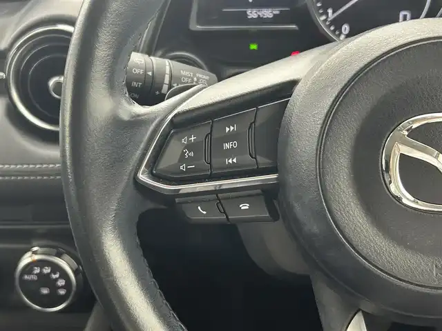 マツダ ＣＸ－３ 20S プロアクティブ 熊本県 2019(平31)年 5.7万km セラミックM ワンオーナー/純正メモリーナビ/　(AM/FM/CD/DVD/Bluetooth/iPod/フルセグTV)/フロント・バック・サイドカメラ/360度ビューモニター/i-アクティブセンス/・プリクラッシュセーフティ/・スマートシティブレーキサポート(前進/後退)/・マツダレーダークルーズコントロール/・ドライバーアテンションアラート/・車線逸脱警報/・交通標識認識/・車間認知支援/・アクティブドライビングディスプレイ/横滑り防止/パーキングセンサー/オートライト/アイドリングストップ/純正18インチアルミホイール/電格ウィンカーミラー/ドアバイザー/黒色ハーフレザーシート/パドルシフト/ステアリングスイッチ/ブレーキホールド/前方ドライブレコーダー/ビルトインETC/純正フロアマット/盗難防止装置/スペアキー×1/保証書/取扱説明書/ナビ取扱説明書