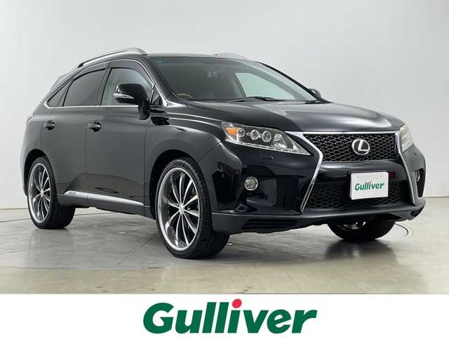レクサス ＲＸ 450h バージョンL 道央・札幌 2009(平21)年 13.9万km ブラック ・４WD/ハイブリッド/・純正メーカーHDDナビ/・DVD.CD.HDD.フルセグ/・バックカメラ/・パワーバックドア /・レザーシート/D.N席パワーシート/・運転席/助手席シートヒーター/エアーシート/・クルーズコントロール/・HIDライト/オートライト/・社外ドライブレコーダー/・ヘッドアップディスプレイ/・ビルトインETC/・スマートキー