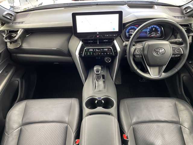 トヨタ ハリアー Z レザーパッケージ 岐阜県 2023(令5)年 3.9万km プレシャスブラックパール 純正SDナビ/FM/AM/BT/フルセグ/パノラミックビューモニター/デジタルインナーミラー/ビルトインETC2.0/レーダークルーズコントロール/レーンキープアシスト/プリクラッシュセーフティ/本革ステアリング/ステアリングヒーター/本革シート/シートヒーター/エアベンチレーション/パワーバックドア/メモリーシート/電子サイドブレーキ/MTモード付AT/LEDオートライト/オートマチックハイビーム/フォグランプ/スペアキー/タイプC/プッシュスタート