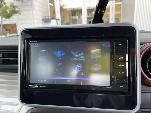 スズキ スペーシア HYBRID X 石川県 2019(平31)年 7.1万km 黒 社外メモリーナビ/フルセグTV/バックカメラ/LEDヘッドライト/ETC/両側パワースライドドア/スマートキー/プッシュスタート/シートヒーター/電動ミラー/レーダーブレーキ/コーナーセンサー/ABS/オートエアコン/オートライト