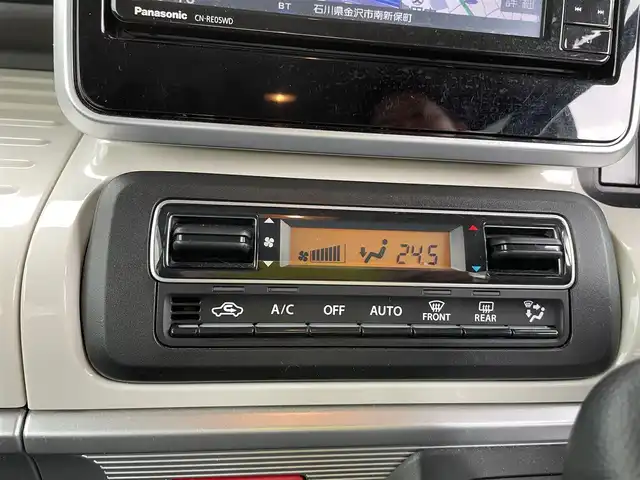 スズキ スペーシア HYBRID X 石川県 2019(平31)年 7.1万km 黒 社外メモリーナビ/フルセグTV/バックカメラ/LEDヘッドライト/ETC/両側パワースライドドア/スマートキー/プッシュスタート/シートヒーター/電動ミラー/レーダーブレーキ/コーナーセンサー/ABS/オートエアコン/オートライト