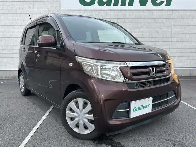 ホンダ Ｎ ＷＧＮ G 静岡県 2017(平29)年 10.3万km プレミアムアガットブラウンP 純正ナビ　/・フルセグTV　/・Bluetooth接続　/・DVD再生　/Bカメラ　/プッシュスタート　/スマートキー　/ETC　/純正フロアマット　/オートエアコン　/取扱説明書　/保証書