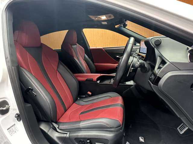 レクサス ＥＳ 300h Fスポーツ 千葉県 2023(令5)年 3.3万km 白 ムーンルーフ　/三眼ＬＥＤ　/ＬＳＳ　/純正ナビ　/３６０°カメラ　/レーダークルーズ　/レザーシート　/シートヒーター　/ベンチレーション　/パワーシート　/ＢＳＭ　/電動リアゲート　/ハイビームアシスト　/ドラレコ