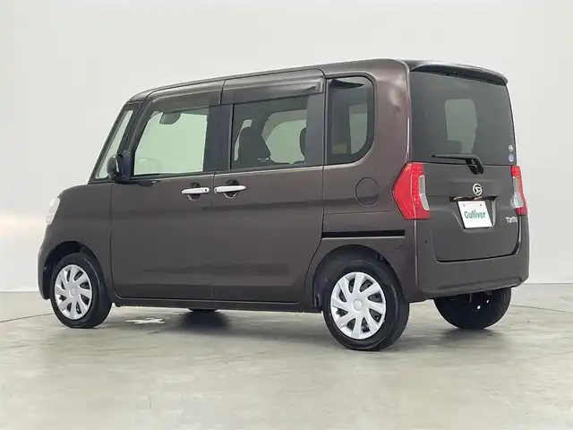 ダイハツ タント X SAⅡ 埼玉県 2015(平27)年 4.2万km プラムブラウンクリスタルマイカ 社外ＳＤナビ　フルセグＴＶ　CD DVD Bluetoothスマートアシスト　衝突軽減　片側パワースライドドア　オートライト　ハロゲンライト　アイドリングストップ　横滑り防止　スマートキー